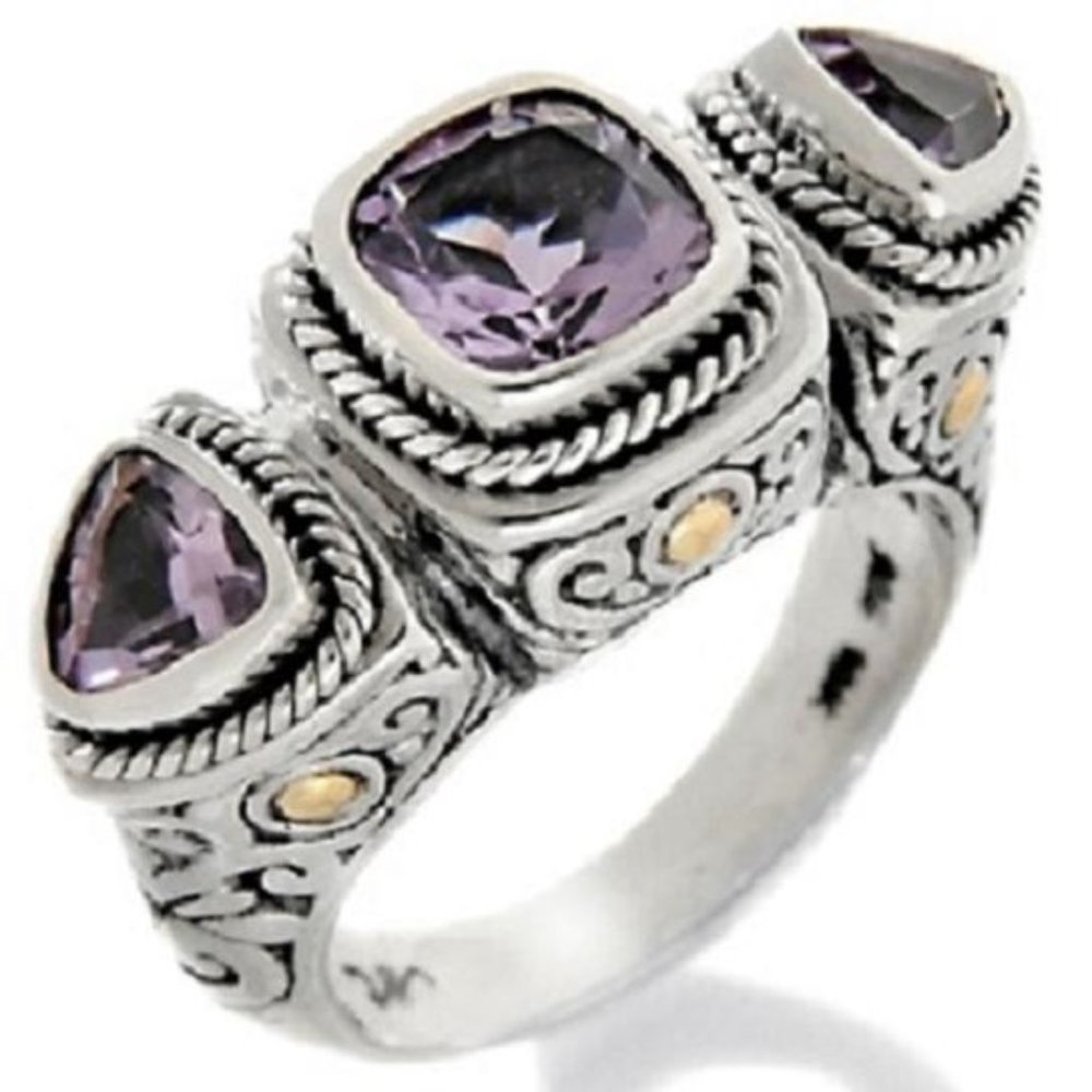Robert Manse 3ct Pink Amethyst Ring